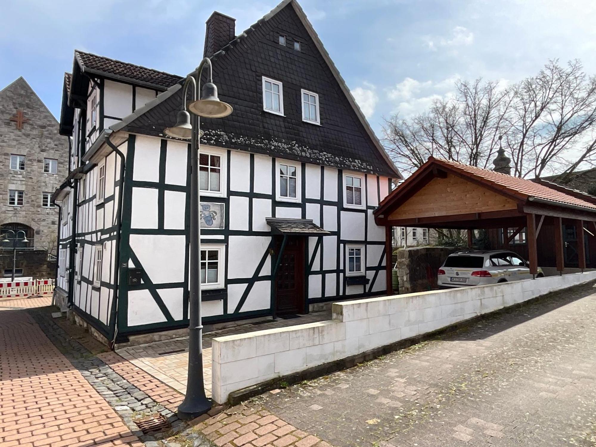 Villa Urig, Gemuetliches Fachwerkhaus à Korbach Extérieur photo